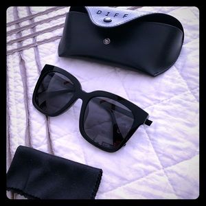 DIFFs sunglasses (Bella’s polarized lenses)